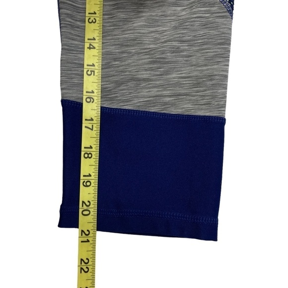 RBX Live Life Active Workout Leggings Size Medium Blue Gray - Picture 7 of 8